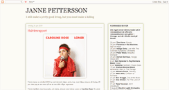 Desktop Screenshot of jannepettersson.blogspot.com