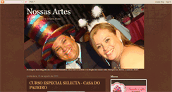 Desktop Screenshot of nossasartesminas.blogspot.com