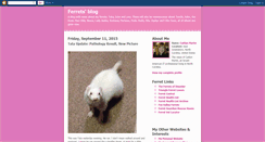 Desktop Screenshot of ferretsofdisorder.blogspot.com