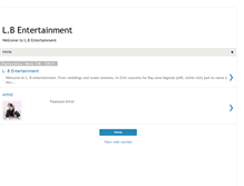 Tablet Screenshot of djlbentertainment.blogspot.com