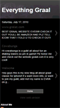 Mobile Screenshot of everythinggraal.blogspot.com