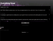 Tablet Screenshot of everythinggraal.blogspot.com