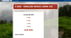 Desktop Screenshot of 3eso-ourenglishspace.blogspot.com