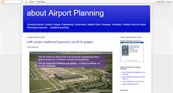 Desktop Screenshot of aboutairportplanning.blogspot.com