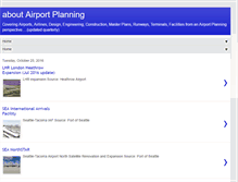 Tablet Screenshot of aboutairportplanning.blogspot.com