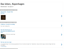 Tablet Screenshot of daslebenkopenhagen.blogspot.com