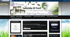 Desktop Screenshot of lakeishaford-essante-worldwide-blog.blogspot.com