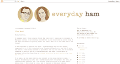 Desktop Screenshot of everydayham.blogspot.com