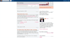 Desktop Screenshot of mwalimu-linuxtraining.blogspot.com