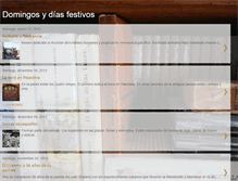 Tablet Screenshot of domingosyfestivos.blogspot.com