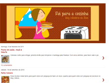 Tablet Screenshot of fuiparaacozinha.blogspot.com