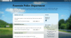 Desktop Screenshot of policefountaincolorado.blogspot.com