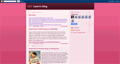 Desktop Screenshot of laurascrazyblogs.blogspot.com