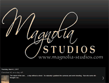 Tablet Screenshot of magnolia-studios.blogspot.com
