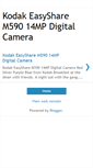 Mobile Screenshot of easyshare-m590.blogspot.com