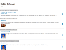 Tablet Screenshot of katiejohnsonartist.blogspot.com