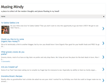 Tablet Screenshot of musingmindy.blogspot.com