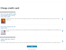 Tablet Screenshot of cheap-credit-card-source.blogspot.com