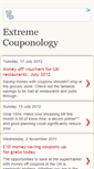 Mobile Screenshot of extreme-couponology.blogspot.com