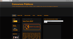 Desktop Screenshot of concursoospublicos.blogspot.com