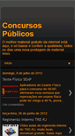 Mobile Screenshot of concursoospublicos.blogspot.com