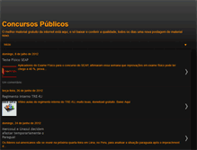 Tablet Screenshot of concursoospublicos.blogspot.com