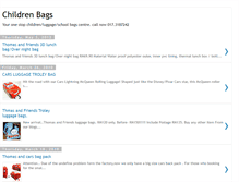 Tablet Screenshot of children-bags.blogspot.com