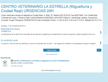 Tablet Screenshot of centroveterinariolaestrella.blogspot.com