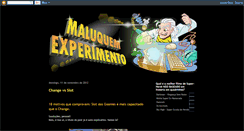 Desktop Screenshot of maluquemexperimento.blogspot.com