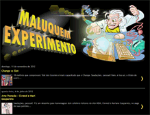 Tablet Screenshot of maluquemexperimento.blogspot.com
