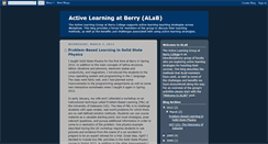 Desktop Screenshot of berryactivelearning.blogspot.com