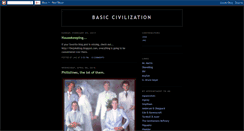 Desktop Screenshot of basiccivilization.blogspot.com