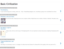 Tablet Screenshot of basiccivilization.blogspot.com