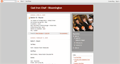 Desktop Screenshot of castironchefbloomington.blogspot.com