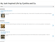 Tablet Screenshot of myjunkinspiredlife.blogspot.com