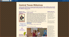 Desktop Screenshot of centraltexasmidwives.blogspot.com
