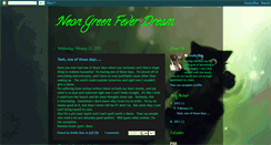 Desktop Screenshot of neongreenfeverdream.blogspot.com