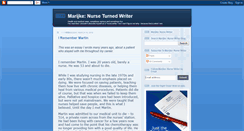 Desktop Screenshot of medhealthwriter.blogspot.com