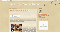 Desktop Screenshot of ilmu-keperawatan-online.blogspot.com