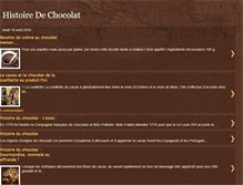 Tablet Screenshot of histoire-de-chocolat.blogspot.com