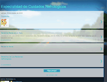 Tablet Screenshot of especialidaddecuidadosnefrologicos.blogspot.com