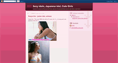 Desktop Screenshot of idolgirljapan.blogspot.com