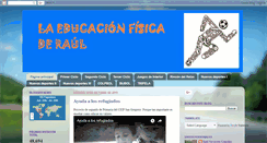 Desktop Screenshot of laeducacionfisicaderaul.blogspot.com