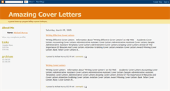 Desktop Screenshot of coverletters.blogspot.com