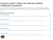 Tablet Screenshot of alametifarikayeterkibeniisealsin.blogspot.com