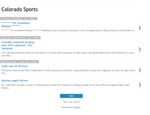 Tablet Screenshot of coloradosports.blogspot.com