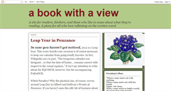 Desktop Screenshot of abookwithaview.blogspot.com