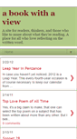 Mobile Screenshot of abookwithaview.blogspot.com