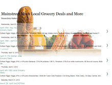 Tablet Screenshot of mainstreetmomgrocerydeals.blogspot.com
