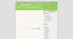 Desktop Screenshot of guiahoteles.blogspot.com